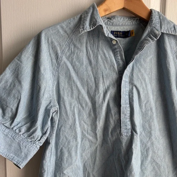 Polo by Ralph Lauren Casual Jean Shirt - Picture 2 of 4